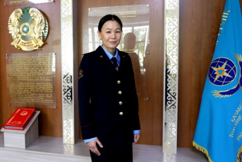 Фотография к новости: Сестра Шавката Рахмонова нашла работу в ДЧС Алматы