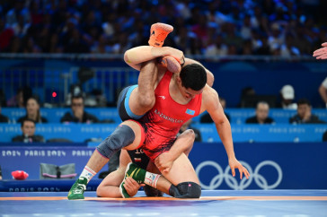 Фотография к новости: Вольник Алишер Ергали поборется за "бронзу" Олимпиады-2024