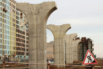 Фотография к новости: Из-за демонтажа конструкций LRT в Астане изменили схемы автобусных маршрутов