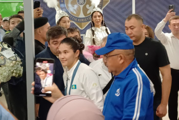 Фотография к новости: Назым Кызайбай рассказала о главной мечте после выигрыша на Олимпиаде