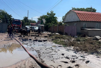 Фотография к новости: Сель сошёл на Иссык-Куле