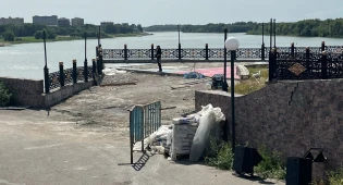 1,2 млрд тенге намерены потратить на реконструкцию самой длинной набережной Казахстана