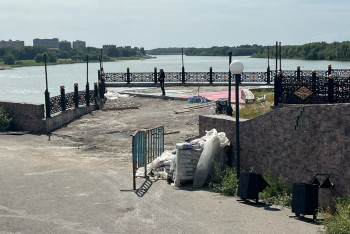 1,2 млрд тенге намерены потратить на реконструкцию самой длинной набережной Казахстана