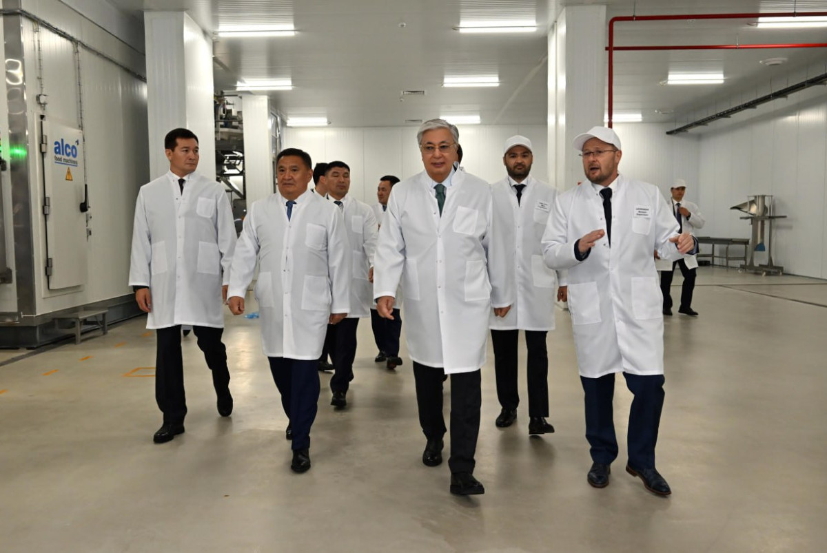 Токаев подчеркнул важность развития отечественной пищевой промышленности