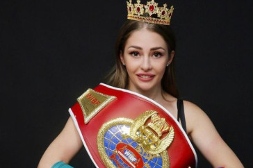 Фотография к новости: Казахстанская "Барби" анонсировала следующий бой