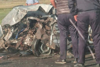 Фотография к новости: Двое взрослых и подросток погибли в страшной аварии в Актюбинской области