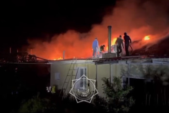 Пожар площадью 300 квадратных метров ликвидирован в Карагандинской области