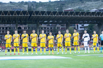 Фотография к новости: Черчесов объявил состав сборной Казахстана по футболу на матчи Лиги наций