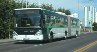 Маршруты нескольких автобусов изменили в Астане
