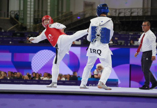 Фотография к новости: Паралимпиада 2024: Нышан Омирали вышел в четвертьфинал