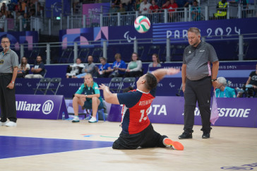 Фотография к новости: Сборная Казахстана по волейболу сидя уступила команде Боснии и Герцеговины на Паралимпиаде