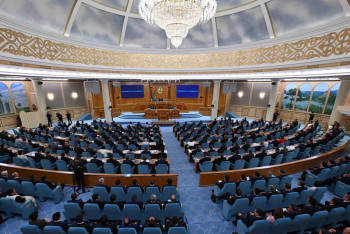 Фотография к новости: Касым-Жомарт Токаев объявил об открытии третьей сессии Парламента VIII созыва