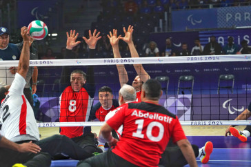 Фотография к новости: Паралимпиада: Сборная Казахстана по волейболу сидя проиграла команде из Египта