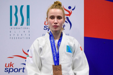 Фотография к новости: Казахстанская дзюдоистка стала бронзовым призёром Паралимпийских игр