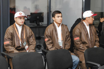 Фотография к новости: Игры кочевников: Сборная Казахстана по аударыспаку прошла процедуру взвешивания