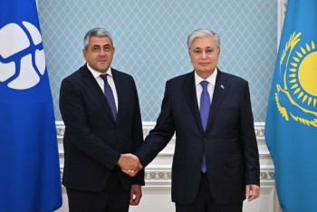 Фотография к новости: Токаев принял Генерального секретаря Всемирной туристкой организации ООН