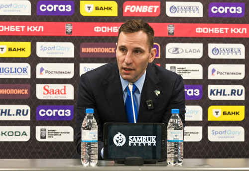 Фотография к новости: Главный тренер "Барыса" сделал заявление после позора в КХЛ