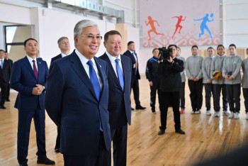 Фотография к новости: Токаеву показали новый ФОК в Костанае