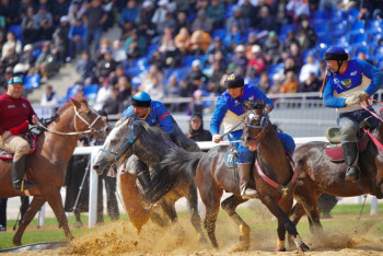 Фотография к новости: Всемирные игры кочевников: Казахстан завоевал золото в кокпаре