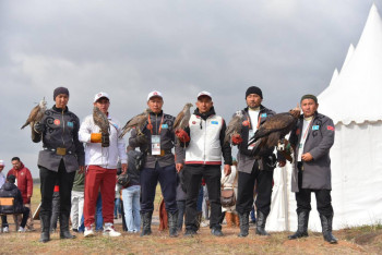 Фотография к новости: Стартовала церемония закрытия V Всемирных игр кочевников в Астане