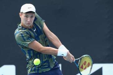 Фотография к новости: Бейбит Жукаев принёс Казахстану единственную победу в матче против сборной Дании