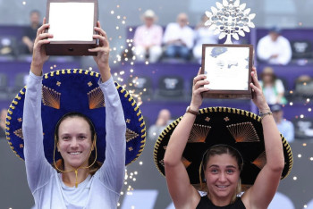 Фотография к новости: Первая ракетка Казахстана выиграла десятый трофей в карьере