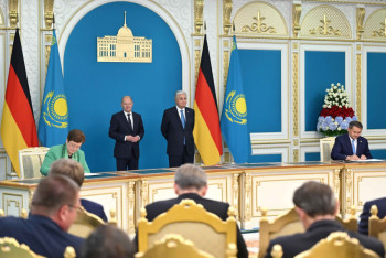 Фотография к новости: Опубликован текст Совместной декларации о сотрудничестве между Казахстаном и Германией