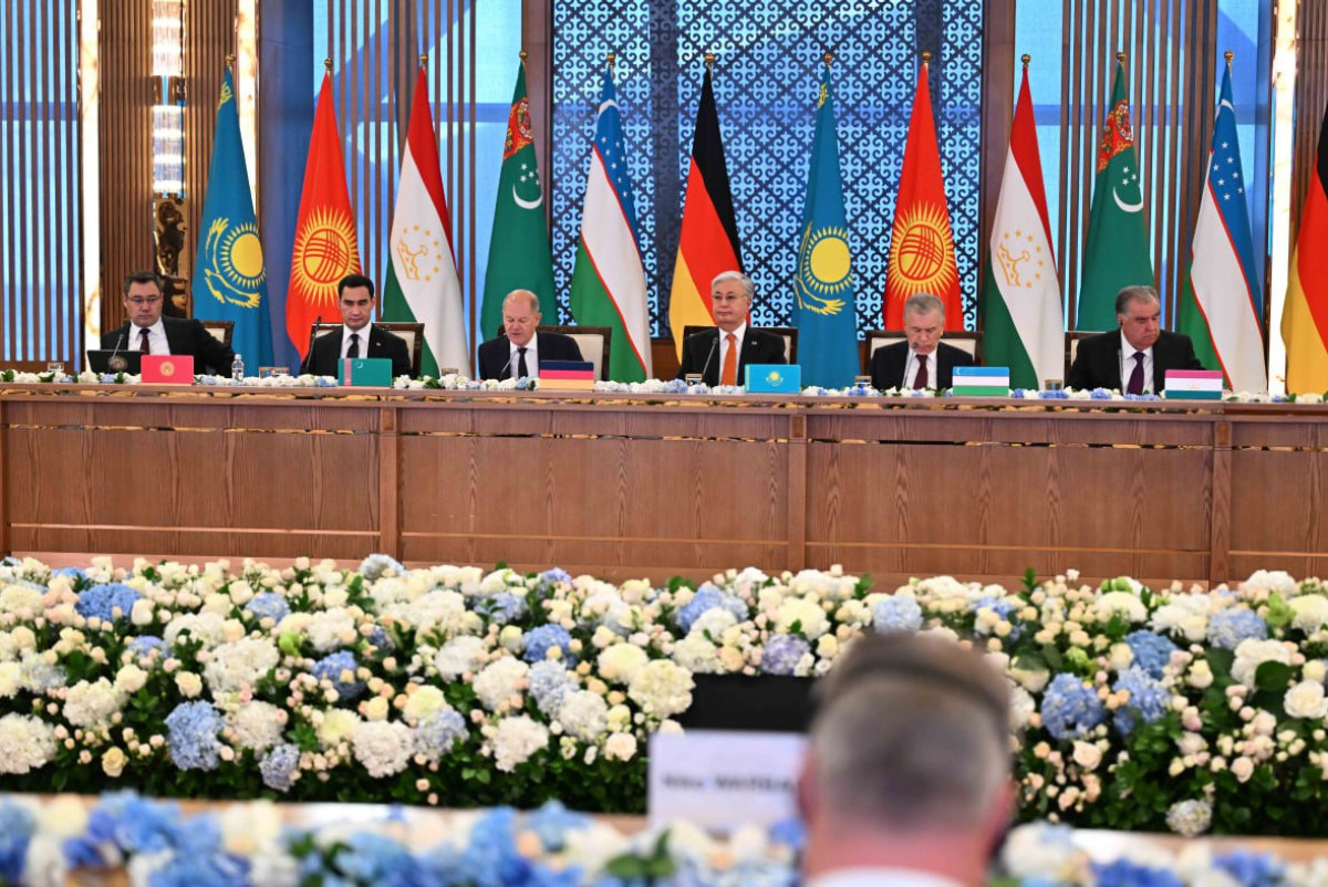 Токаев принял участие во встрече глав государств ЦА, Канцлера ФРГ и капитанов германского бизнеса