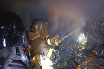 Фотография к новости: 15 человек спасли от пожара в Караганде