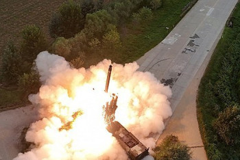 Фотография к новости: КНДР запустила несколько баллистических ракет