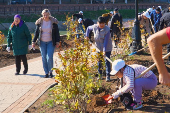 Фотография к новости: Свыше 62 тысяч жителей вышли на субботник в Астане