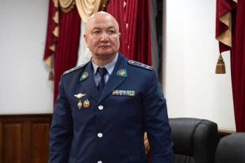 Фотография к новости: Назначен начальник департамента полиции Шымкента