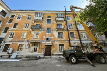 Фотография к новости: Ремонт фасадов в Усть-Каменогорске: от амбициозных планов до исправления ошибок