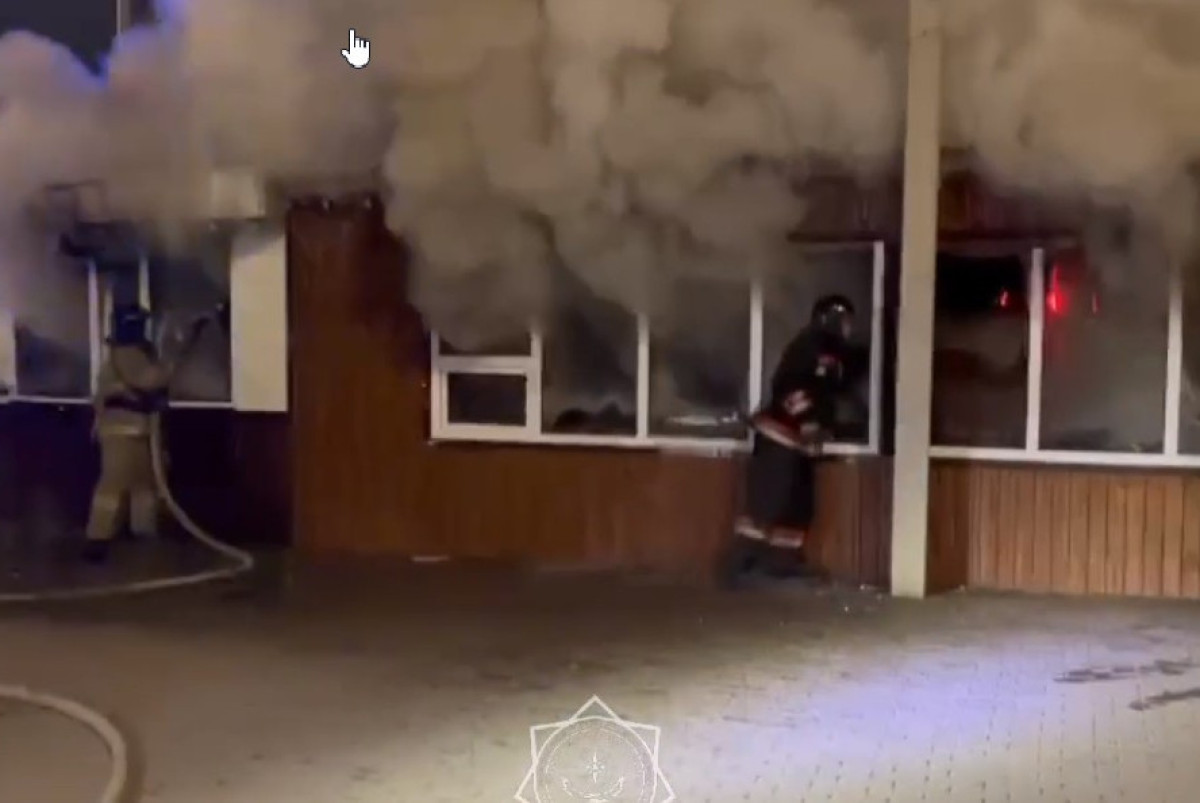 скриншот с видео МЧС РК