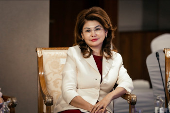 Фотография к новости: Аида Балаева обратилась к казахстанцам в День труда