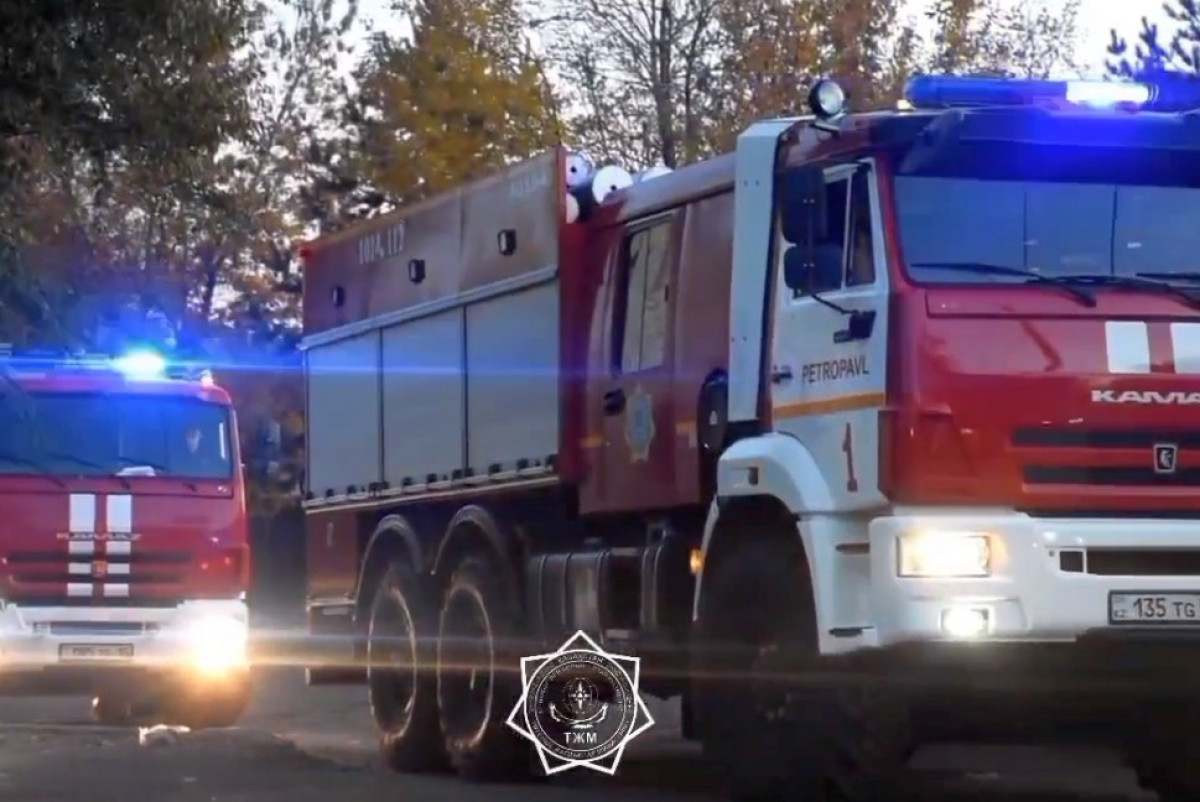 скриншот с видео МЧС РК