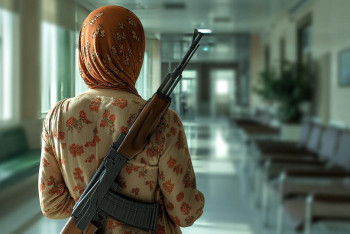 Фотография к новости: Женщина с дробовиком захватила заложников в роддоме Турции