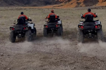 Фотография к новости: Казахстанские спасатели похвастались новыми квадроциклами