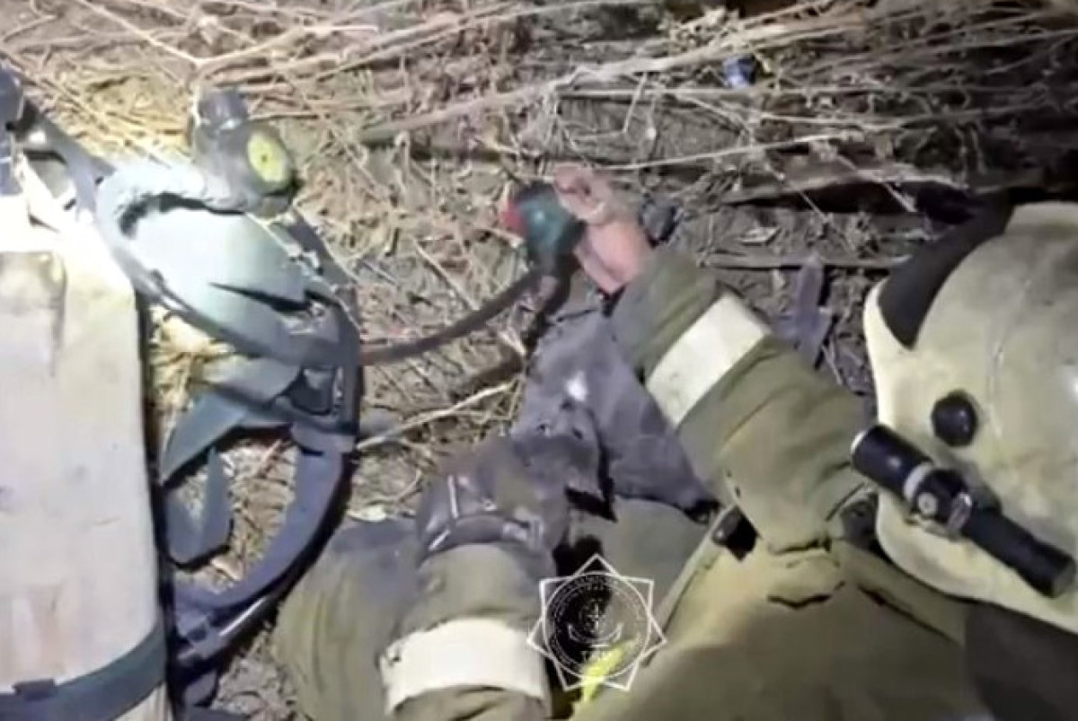 скриншот с видео МЧС РК