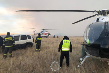 Фотография к новости: Крупный пожар в Павлодарской области ликвидирован