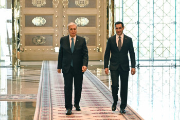 Фотография к новости: Токаев заявил о готовности взаимодействовать с Туркменистаном в рамках ООН