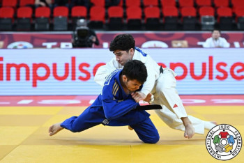 Фотография к новости: Казахстан стартовал с побед на турнире по дзюдо в ОАЭ