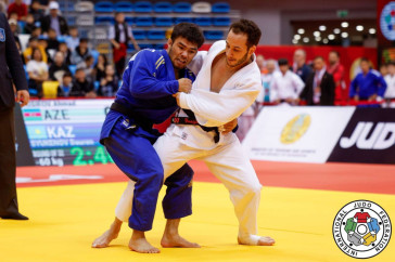 Фотография к новости: Дзюдоист Даурен Суюкенов принёс Казахстану вторую "бронзу" в Абу-Даби