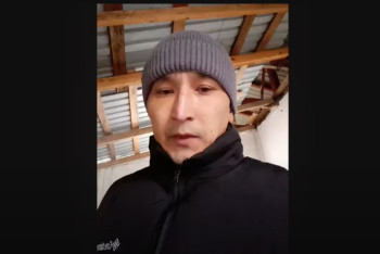 Фотография к новости: Отец убитого Шерзата обратился к казахстанцам после поджога дома