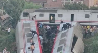 20 пассажиров пострадали при столкновении поездов в Египте