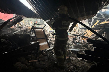 Фотография к новости: Пожар в банном комплексе произошёл в Алматинской области