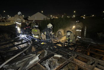Фотография к новости: Минимаркет загорелся в Атырау