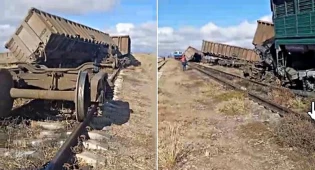 Тепловоз столкнулся с локомотивом вблизи разъезда Сарысу
