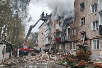 Фотография к новости: Жилая пятиэтажка обрушилась после взрыва газа в России