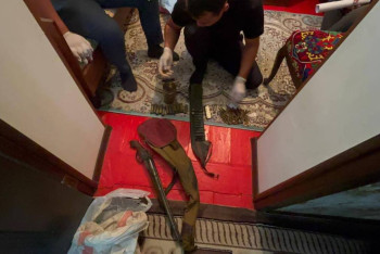 Фотография к новости: В Шымкенте обезвредили вооруженного наркосбытчика